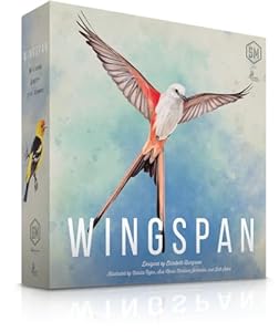 Stonemaier Games: Wingspan (Base Game) | A Relaxing, Award-Winning Strategy Board Game About Birds for Adults and Family | 1-5 Players, 40-70 Minutes, Ages 14+