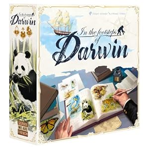 in The Footsteps of Darwin | Tile Laying Board Game | Ages 8+ | 2 to 5 Players | 30 Minutes