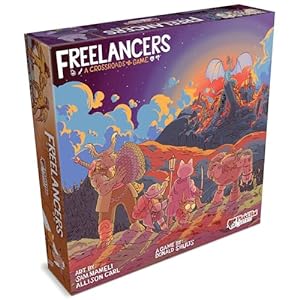 Freelancers Board Game - Dive into a Post-Apocalyptic Gig Economy! Narrative Adventure Game, Fantasy RPG Game, Ages 14+, 3-7 Players, 90 Minute Playtime, Made by Plaid Hat Games