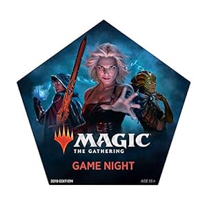 Magic: The Gathering Magic Game Night 2019 | Card Game For 2–5 Players | 5 Decks | 5 Dice | Accessories