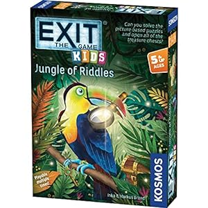 EXIT: The Game - Jungle of Riddles | Brainteasers |Kid's Activity, Cooperative Game | Quick Game