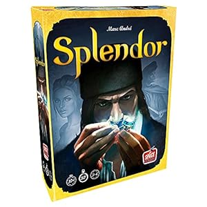 Splendor Board Game (Base Game) - Strategy Game for Kids and Adults, Fun Family Game Night Entertainment, Ages 10+, 2-4 Players, 30-Minute Playtime, Made by Space Cowboys