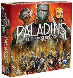 Paladins of The West Kingdom Strategy Board Game, 1-4 Players, Ages 12 and Up, 90-120 Min Play Time, Most Victory Points Win, Build Outposts, Fortifications, Commission Monks, & Confront Outsiders