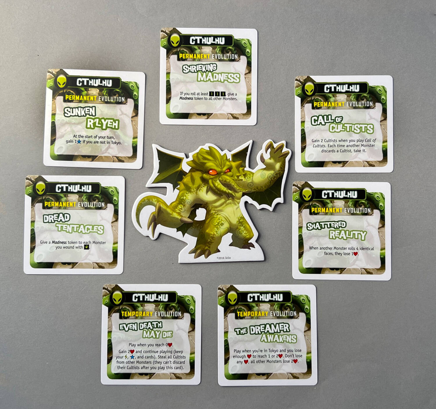 Cthulhu Evolution cards