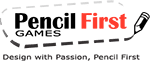 Pencil First Games logo